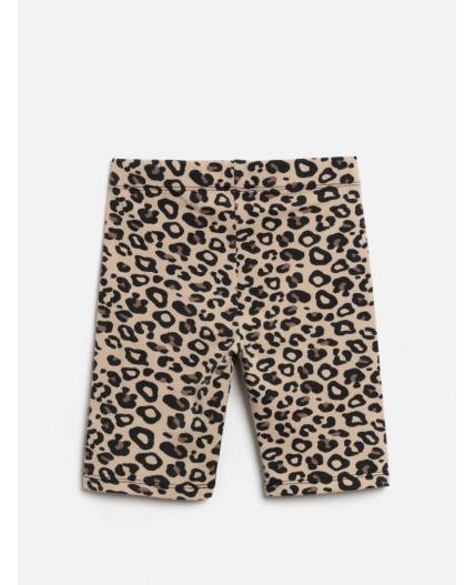 Шорты детские для девочек Plesk леопардовый принт