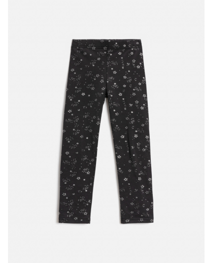 Брюки детские для девочек (лосины) Prea черный