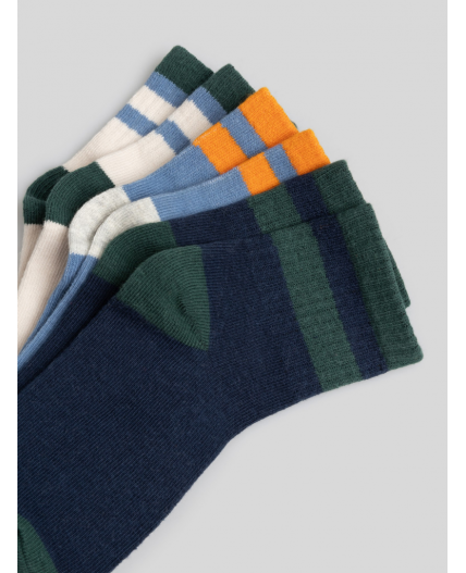Носки детские в наборе из 3 пар Riki разноцветный