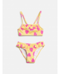 Костюм купальный детский для девочек Rozalli розовый принт