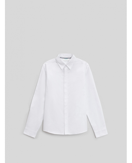 Сорочка верхняя детская для мальчиков Rudolfo белый
