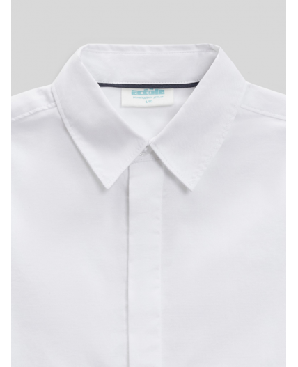 Сорочка верхняя детская для мальчиков Rudolfo белый