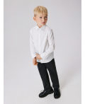 Сорочка верхняя детская для мальчиков Rudolfo белый