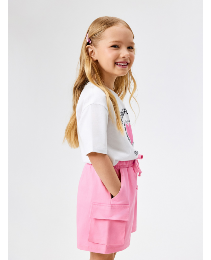 Шорты детские для девочек Satis розовый