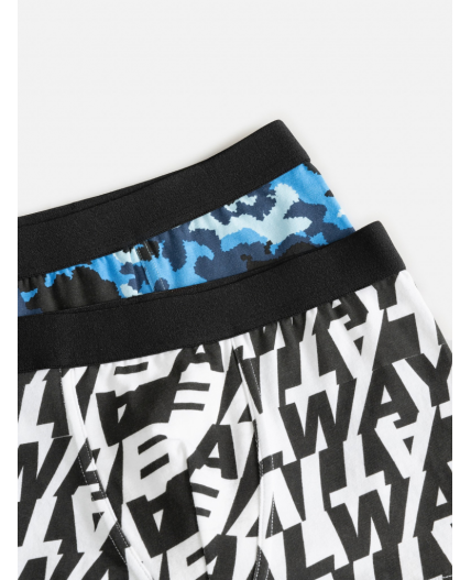 Трусы детские для мальчиков в наборе из 2 шт. Sirakuza цвет в ассортименте