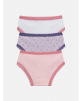 Трусы детские для девочек в наборе из 3шт Sofi цвет в ассортименте