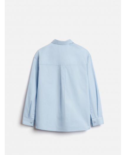 Сорочка верхняя детская для мальчиков Sofokl голубой