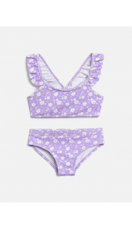 Костюм купальный детский для девочек Vika лавандовый