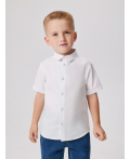 Сорочка верхняя детская для мальчиков Yan белый