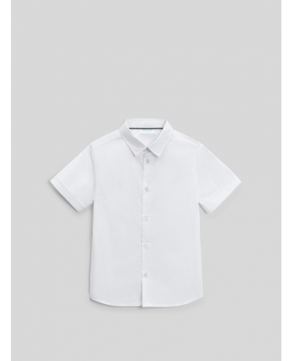 Сорочка верхняя детская для мальчиков Yan белый