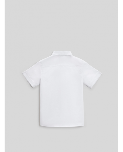 Сорочка верхняя детская для мальчиков Yan белый