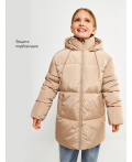 Куртка детская для девочек Mudras бежевый