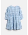 Платье детское для девочек Jorjia голубая клетка