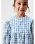 Платье детское для девочек Jorjia голубая клетка