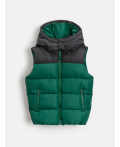 Жилет (утепленный) детский для мальчиков Capuch зеленый