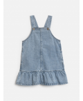 Сарафан джинсовый детский для девочек Manchkin синий