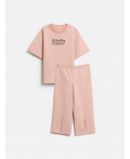 Пижама детская для девочек Rubbi розовый