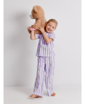 Пижама детская для девочек Pelino лавандовый