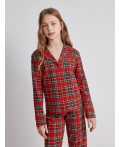 Пижама детская для девочек Turia красный