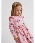 Платье детское для девочек Lipa розовый принт