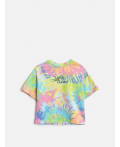 Футболка детская для девочек Dina разноцветный