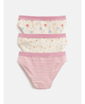 Трусы детские для девочек в наборе из 3шт Greypfrut цвет в ассортименте