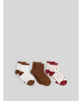Носки детские в наборе из 3 пар Hoani цвет в ассортименте