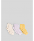 Носки детские в наборе из 3 пар Ida бежевый