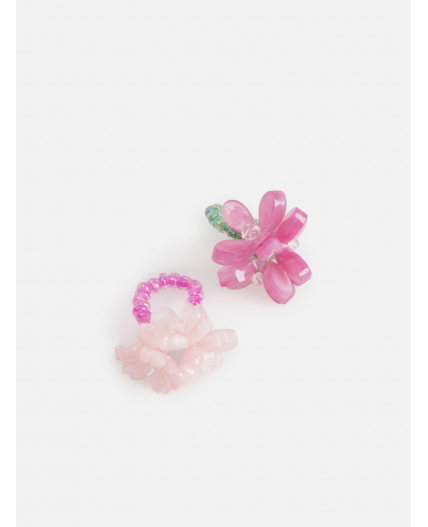 Набор из 2 колец дет. Ivette разноцветный