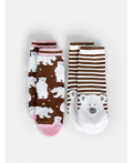Носки детские в наборе из 2 пар Kaliyari коричневый