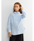 Блузка детская для девочек Kort голубой