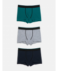 Трусы детские для мальчиков в наборе из 3шт Bergen цвет в ассортименте