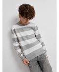 Джемпер детский для мальчиков Alex серая полоска