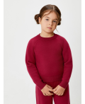 Джемпер детский для девочек Bruna темно-красный