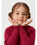 Джемпер детский для девочек Bruna темно-красный