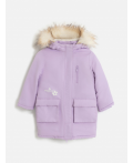 Пальто детское для девочек Glossu сиреневый