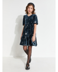 Платье детское для девочек Kamila темно-синий