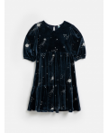 Платье детское для девочек Kamila темно-синий