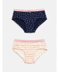 Трусы детские для девочек в наборе из 2шт Mary цвет в ассортименте