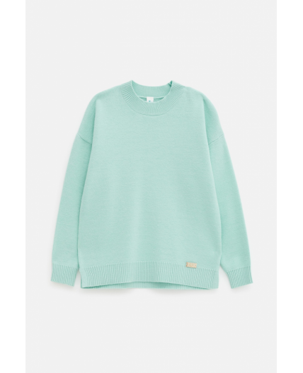 Джемпер (пуловер) для девочек Nessa бирюзовый