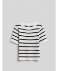 Джемпер детский для девочек Noemi черная полоска