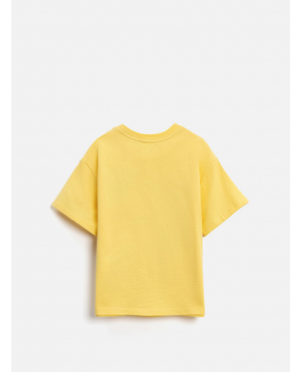 Футболка детская для мальчиков Powidlo желтый