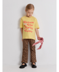 Футболка детская для девочек Soroka желтый