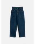 Брюки джинсовые детские для мальчиков Laperm темно-синий