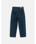 Брюки джинсовые детские для мальчиков Laperm темно-синий