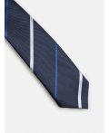 Галстук детский Obsidi синяя полоска