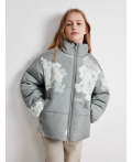 Куртка детская для девочек Sforza серый