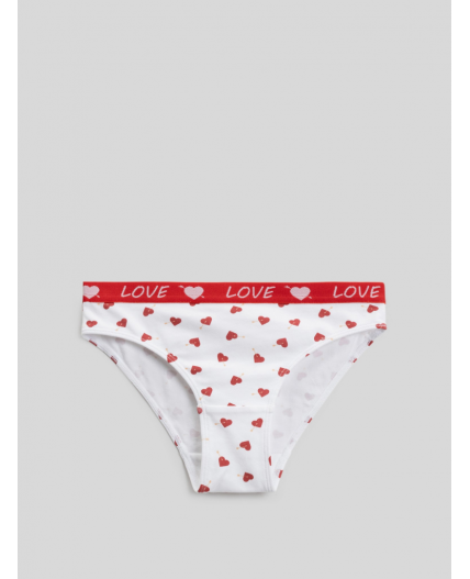 Трусы детские для девочек Abrikos_br молочный