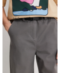 Брюки детские для девочек Flina  серый