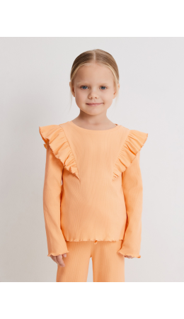 Джемпер детский для девочек Kuksha_ls персиковый